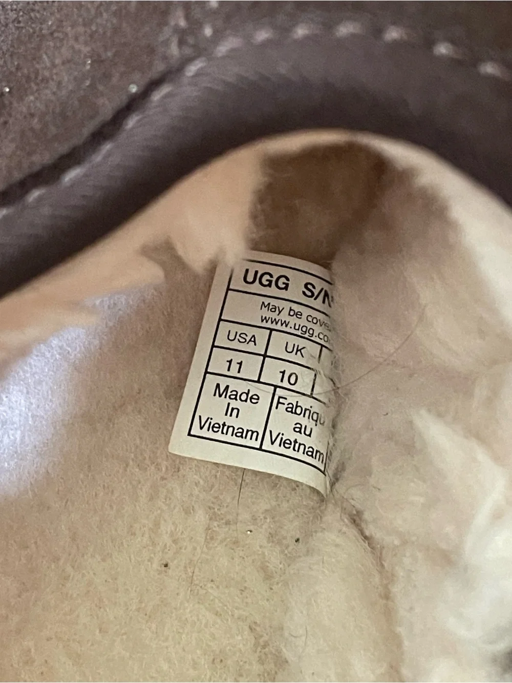 UGG slip loafers